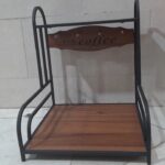 استند اسپرسو ساز چوب و فلز Ne01