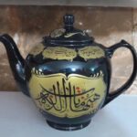 قوری محرمی هیئتی مشکی ۱۲ کاپ - تصویر 4