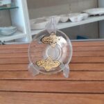 نعلبکی محرمی بلور طرح مذهبی ۶ عددی - تصویر 2