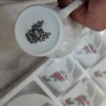 سرویس ۱۷ پارچه چای خوری چینی مدل گل سرخی - تصویر 6