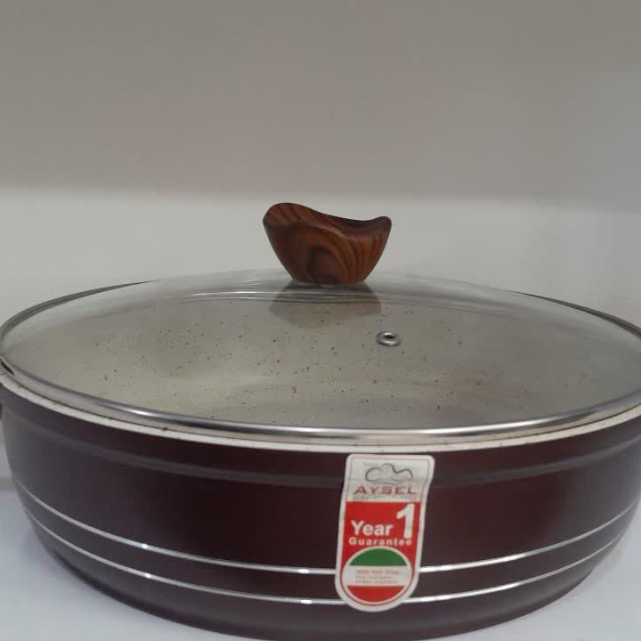 ماهی تابه تک چدن درب پیرکس آیسل-سایز ۳۲