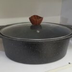 ماهی تابه مرغ چدن مدل بیضی آیسل