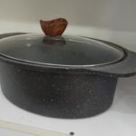 ماهی تابه مرغ چدن مدل بیضی آیسل