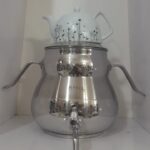 کتری قوری استیل دسته استیل آیسل AYSEL مدل ۲۰۰۷