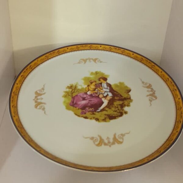 دیس پایه دار گرد لیلی مجنون لمونژ چینی پردیس مدل پیتزا خوری