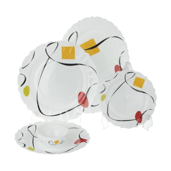 سرویس غذاخوری آیروپال ۲۵ پارچه آرکوپال طرح شیوا برای ۶ نفر