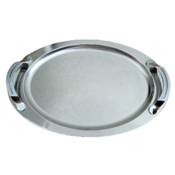 سینی استیل بیضی تانیش