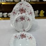 سرویس غذاخوری ۲۵ پارچه آرکوپال طرح رکسانا صورتی برای ۶ نفر