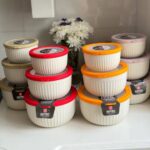 ظروف نگهداری مواد غذایی سه تایی کاپریس