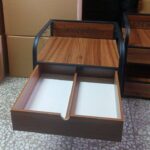 استند اسپرسو ساز کشودار چوب و فلز Sa01