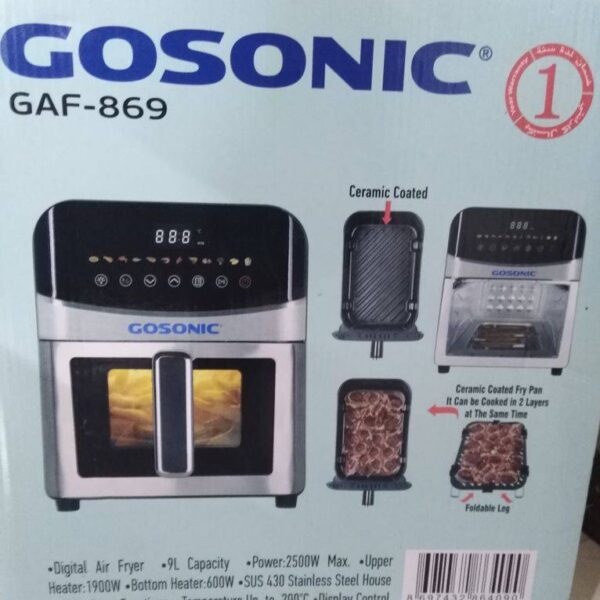 سرخ کن بدون روغن ۹ لیتری گوسونیک مدل Gaf_869