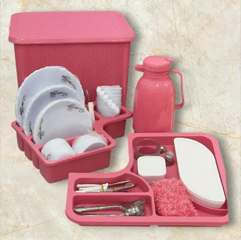 Puna Plast 70 Piece Picnic Set Model P70-1 سبد مسافرتی 70 پارچه پونا پلاست مدل p70
