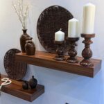 شلف دیواری و طاقچه با پایه مخفی